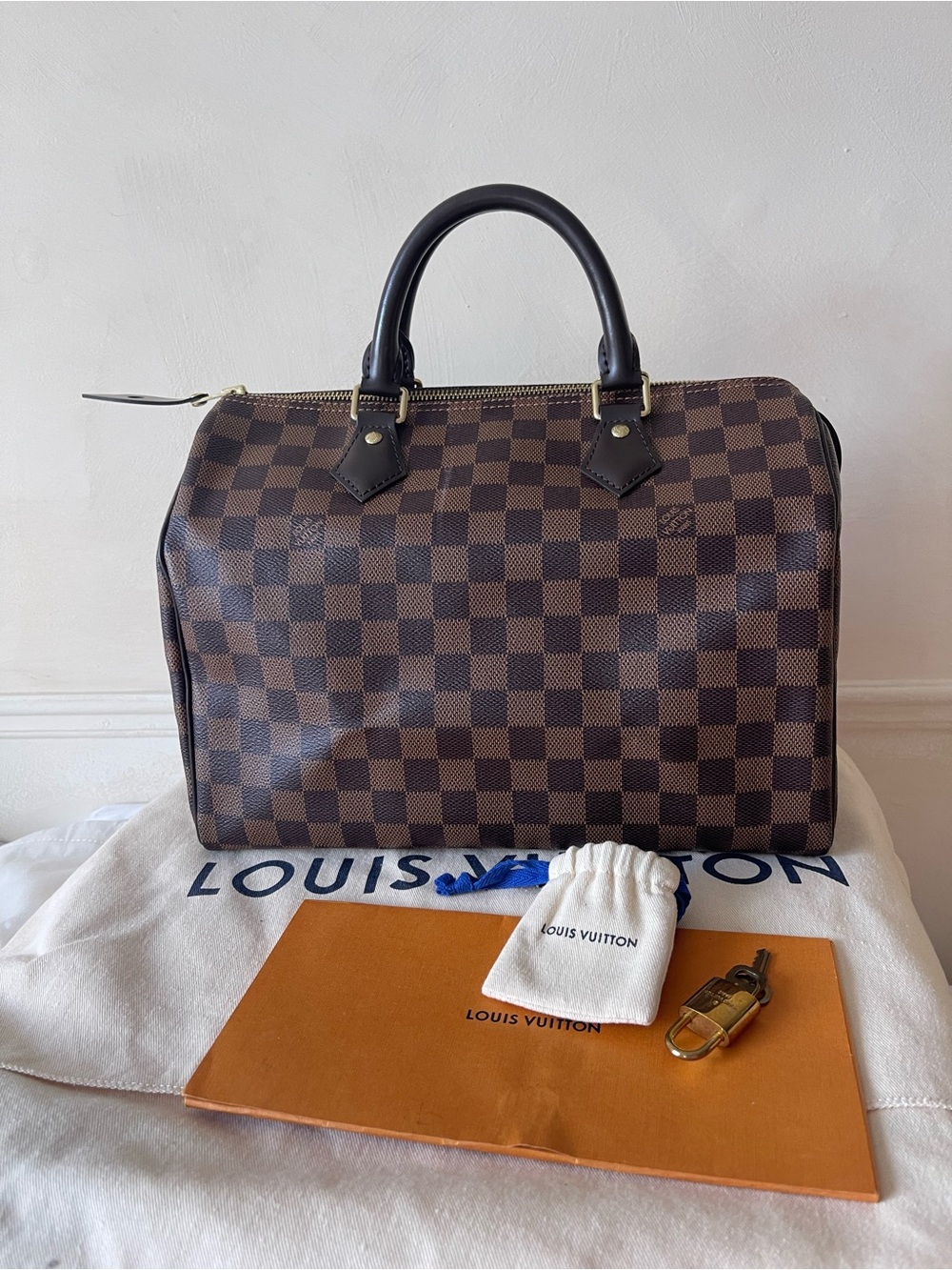 Louis Vuitton Damier Ebene Speedy 30